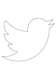 Find images of twitter logo. Ausmalbilder Twitter Logo Besteausmalbilder De