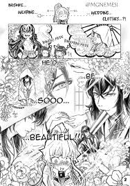 Drawing naribashira Zenitsu is so fun. ♥ Heres part 2 of my first Izen  doujinshji. This is a Pillar AU. Everyone is slightly... – @mgnemesi on  Tumblr