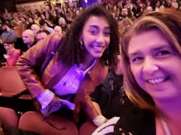 Interval time at Rachel's concert. Didn't meet Rach, but got a pic with  this gorgeous, extremely talented young lady x