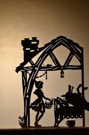 Little Red Riding Hood Shadow Puppet Set Seven Puppets Etsy Shadow Puppets Little Red Riding Hood Red Riding Hood