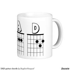 Dad Guitar Chords Coffee Mug Zazzle Com White Coffee Mugs Mugs Coffee Mugs