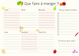 There are 197 planning repas semaine for sale on etsy. Planning De Repas Pour Votre Famille Nutrition Pour Le Bien Etre Et La Performance
