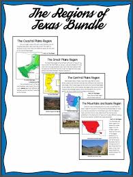 Regions Of Texas Bundle 4th Grade Social Studies Social Studies Classroom Reading Passages
