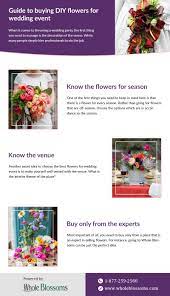 This Infographic Provides You The Information About The Guide To Buying Diy Flowers For Wedding Eve Diy Wedding Flowers Wedding Flower Packages Wedding Flowers Flowers arrangement of various designs and types are available for making various occasions of our life more cherished.