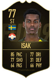 On may 7, ea sports and the fifa 21 team released a new tots objectives challenge: Alexander Isak Fifa 19 Spieler Statistik Card Preis