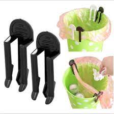 1 bag holder with retaining elastic. 2pcs Trash Garbage Bag Dustbin Waste Bin Can Holder Fixed Clip Trash Bag Clamp Organizador Kitchen Shelf Home Organizers Buy At The Price Of 0 99 In Aliexpress Com Imall Com