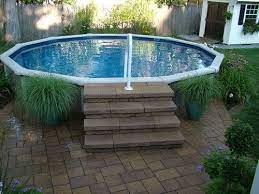 Above Ground Pools With Decks The Various Varieties Above Ground Pool Landscaping Small Backyard Pools Best Above Ground Pool