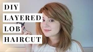 How to style curly medium length layered hairstyles. Diy Haircut Adding Layers To A Lob Hey Julia Rae Youtube