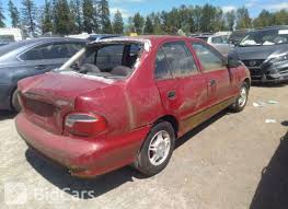 Image result for Cardinal Red 1999 Hyundai