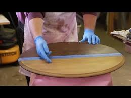No matter how many coasters you set out over the holidays, it's almost inevitable that someone will leave a drink on your hardwood furniture. How To Strip Stain From Wood Furniture Repair Tips Youtube