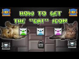 Geometry dash saltar y volar su camino a través de peligro en este ritmo basado en juego de plataformas . Wn How To Unlock The Cat Icon In Geometry Dash