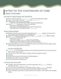 Unit 1 lesson 2 medical terminology and abbreviations 1. Continuum Of Care Lesson 2 By Christian Alliance For Orphans Issuu