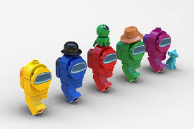 Then you should definitely play among us! Online Game Inspired Lego Among Us Lego