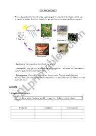 Producer Consumer Decomposer Worksheet Promotiontablecovers