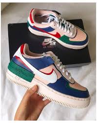 Leaving Facebook Outfits With Black Jeans And Air Forces Nike Nike Air Force 1 Shadow Trainers In Navy And Pi In 2020 Sneakers Fashion Nike Shoes Air Force Nike