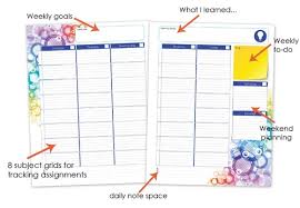 This list includes a collection of student binders, academic calendars, project planners, password keepers, homeschool planners, kiddie binders, and more. Student Planner Homeschool Creations
