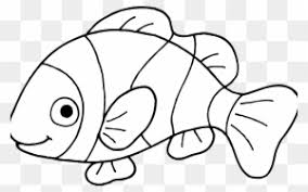 Coloring pages fishg book photo inspirations free pages rainbow. Clown Fish Coloring Page Free Printable Pages For Kids Fish Black And White Free Transparent Png Clipart Images Download