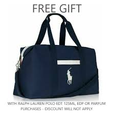 Maybe you would like to learn more about one of these? Ralph Lauren Polo Luxury Duffle Bag Free Scentstore