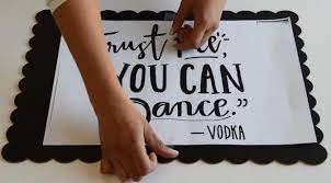 Cara ini ditempuh untuk memastikan hasil tulisannya nanti tampak seimbang dengan dinding. Begini Tips Hias Dinding Kamar Dengan Seni Tipografi Lifestyle Fimela Com