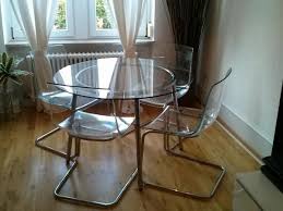 Already Have The Salmi Table Maybe I Should Get The Tobias Chairs To Go With It Ikea Mobel Ikea Glastisch Ikea