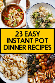 Quick healthy fall dinner recipes. Quick Instant Pot Dinner Recipes Lexi S Clean Kitchen