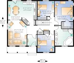 House Plan 65006 Traditional Style With 1339 Sq Ft 3 Bed 1 Bath