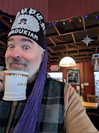 Doing some research and came across this great pic of Pro. Charles E.  Lansing who was Grand Monarch in 1904. He also designed the Mokanna image.  And did I mention that he