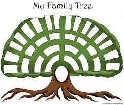 Family Tree Templates Genealogy Clipart For Your Ancestry Map