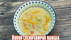 Sabrina eating the bubur cha cha? Resepi Bubur Chacha Campur Buah Nangka Youtube