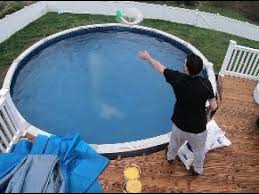 How to take care of an above ground saltwater pool. How To Open Above Ground Pool Salt Water Pool Youtube