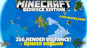 When you're paying $96 a year (maybe even more if you have xbox live) to not even get 16 chunks, it's absolutely insane. Render Dragon Updates 256 Chunk Render Distance Ray Tracing Soon Minecraft Bedrock Edition Beta Youtube