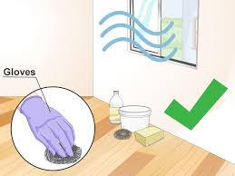 Some natural ingredients like acidic vineger is effective at removing hard water or mineral deposits formed on tile walls, floors and even shower doors. 3 Ways To Strip Wax Buildup From Floors Wikihow