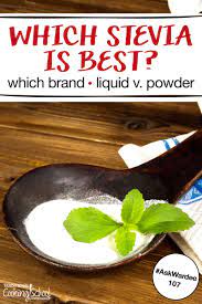 Check spelling or type a new query. Which Stevia Is Best Brand Liquid V Powder Askwardee 107
