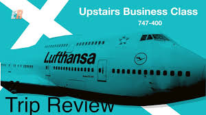 Lufthansa 747 400 Business Class Review I Finally Get To Ride Upstairs
