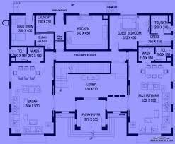 فيلا خليجى تصميم دخلى تقليدى 5 غرف نوم ماستر الارض 21 17 متر Architectural House Plans House Map House Plans