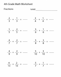 4th Grade Math Nc Worksheets Free Printable In 2020 Math Fractions Worksheets Free Printable Math Worksheets 4th Grade Math