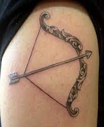 Pin On Bow And Arrow Tattoos