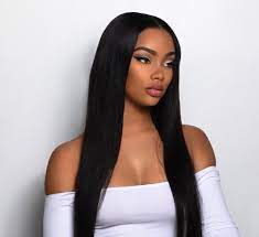 That Malaysian Bone Straight From Haireverywhere Brazilian Straight Human Hair Straight Hairstyles Straight Human Hair