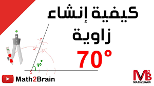 این دو زاویه (140 و 40 درجه) زاویه‌های مکملند، چرا که جمع آنها مساوی 180 درجه می‌شود. Ø¨Ù†Ø§Ø¡ Ø²Ø§ÙˆÙŠØ© 50 Ø¯Ø±Ø¬Ø© Thabyan Com