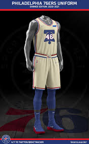 The philadelphia 76ers (colloquially known as the sixers) are an american professional basketball team based in the philadelphia metropolitan area. Leaked Every 2021 Nba Earned Edition Uniform Sportslogos Net News
