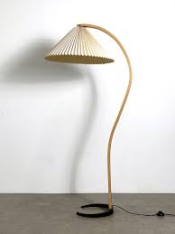 The combination of teak and frosted glass looks magnificent. Mads Caprani Denmark 1970s Floor Lamp Arc Floor Lamps Lamp