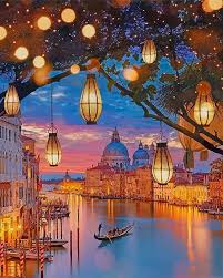 See more ideas about venice, venice italy, italy travel. Venice Italy Night Paint By Numbers Paint By Numbers For Adult