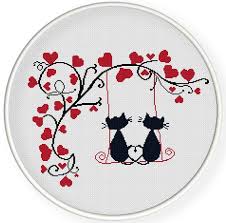 Also use our online tools and caption/border maker to chart your own text and words. Diy Valentine S Day Gifts This Pdf Counted Cross Stitch Pattern Available For Instant Download Diypick Com Your Daily Source Of Diy Ideas Craft Projects And Life Hacks