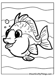 There are tons of great resources for free printable color pages online. Fish Coloring Pages Updated 2021