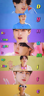 Bts Dynamite Official Mv Photo Sketch Wallpaper Lockscreen Edit Di 2020 Bts Lucu Gambar