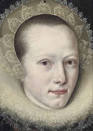 Circle of Jan Philips van Thielen (Mechelen 1618-1667) , The Madonna in a  floral cartouche