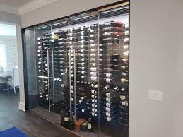 This beautiful custom wine cellar / wine wall / wine room in san juan capistrano, orange county, california is truly a jaw dropper. 75 Beautiful Modern Wine Cellar Pictures Ideas July 2021 Houzz