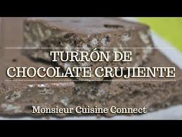 Turron De Chocolate Crujiente En Monsieur Cuisine Connect Ingredientes Entre Dientes Youtube Turron De Chocolate Crema De Whisky Turron