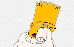 Lisa simpson crying compilaation (my most popular video on my channel). Crying Bart Simpson Bart Simpson Sadness Crying Bart Simpson Text Hand Smiley Png Pngwing