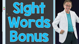 Sight Words Ready To Read Sight Words Bonus Jack Hartmann Youtube